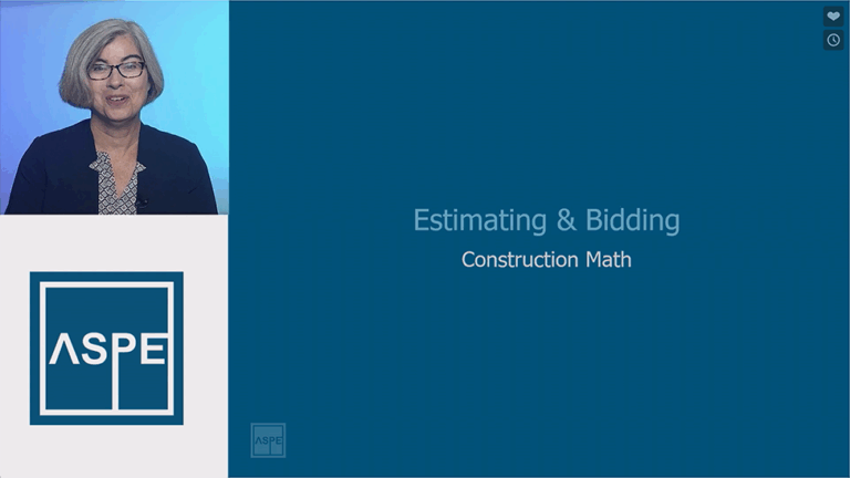 Estimating and Bidding
